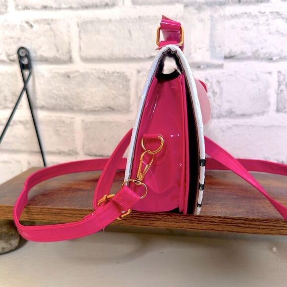 NWOT Hello Kitty Faux Patent Leather Purse Bag, Mini - Picture 5 of 6